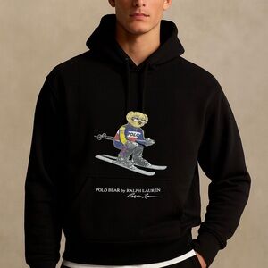 Polo Ski Bear Lightweight Hoodie | Ralph Lauren RL | Mens Size Small